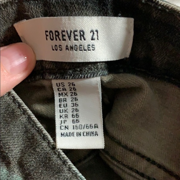 Camo skinny jeans - Picture 2 of 2